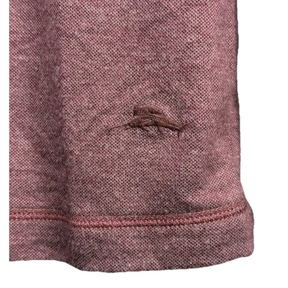 Tommy Bahama‎ Men's XL Burgundy Quarter Zip Pullover Long Sleeve Sweater - Picture 4 of 6